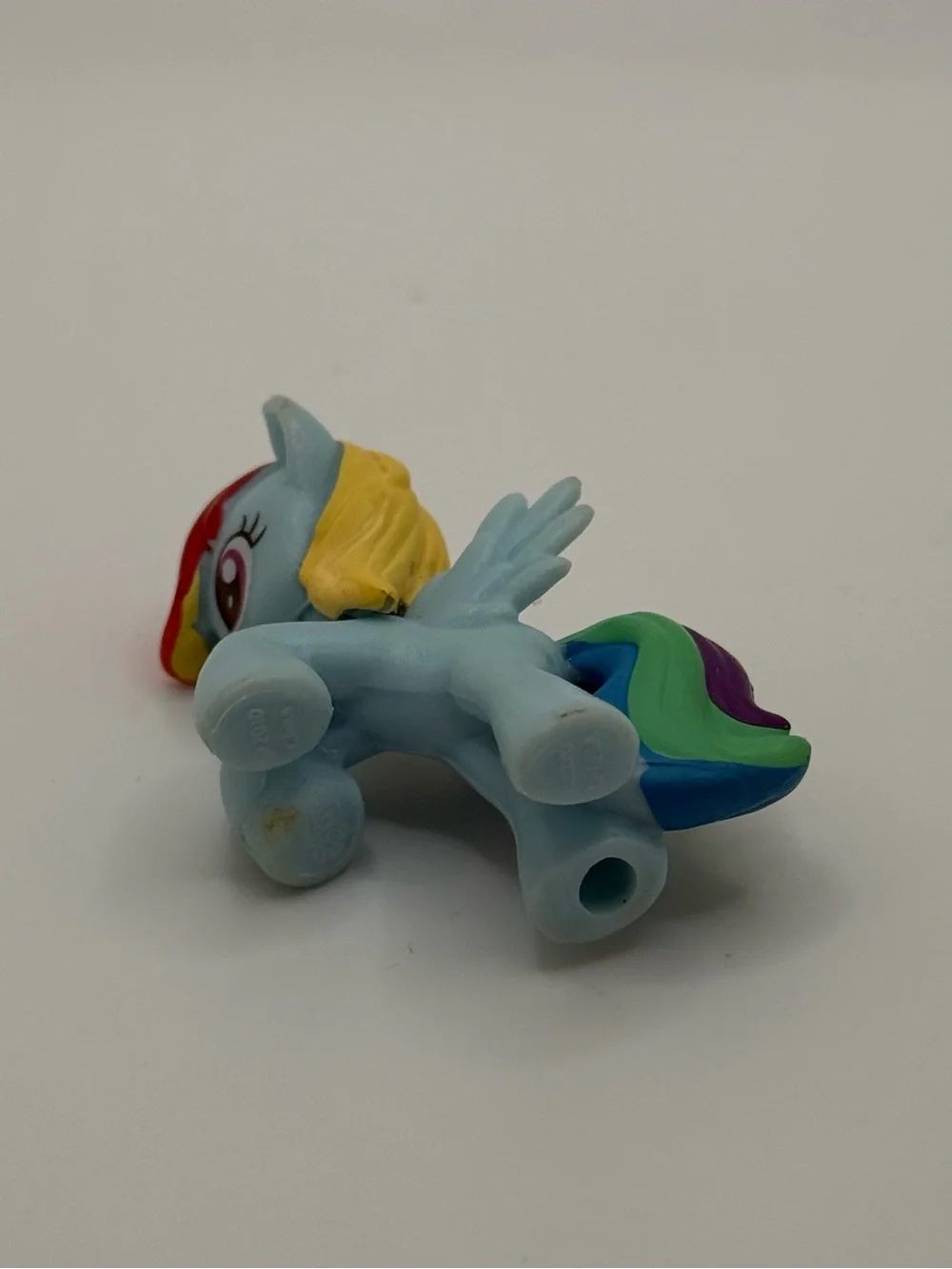 MY LITTLE PONY RAINBOW DASH 2” ACTION FIGURE TOT PONY (PRE-OWNED)